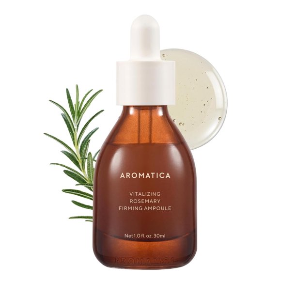 Serum AROMATICA, retinol revitalizante y reafirmante de romero, 30 ml