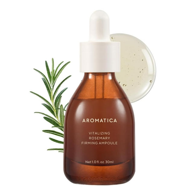 Serum AROMATICA, retinol revitalizante y reafirmante de romero, 30 ml