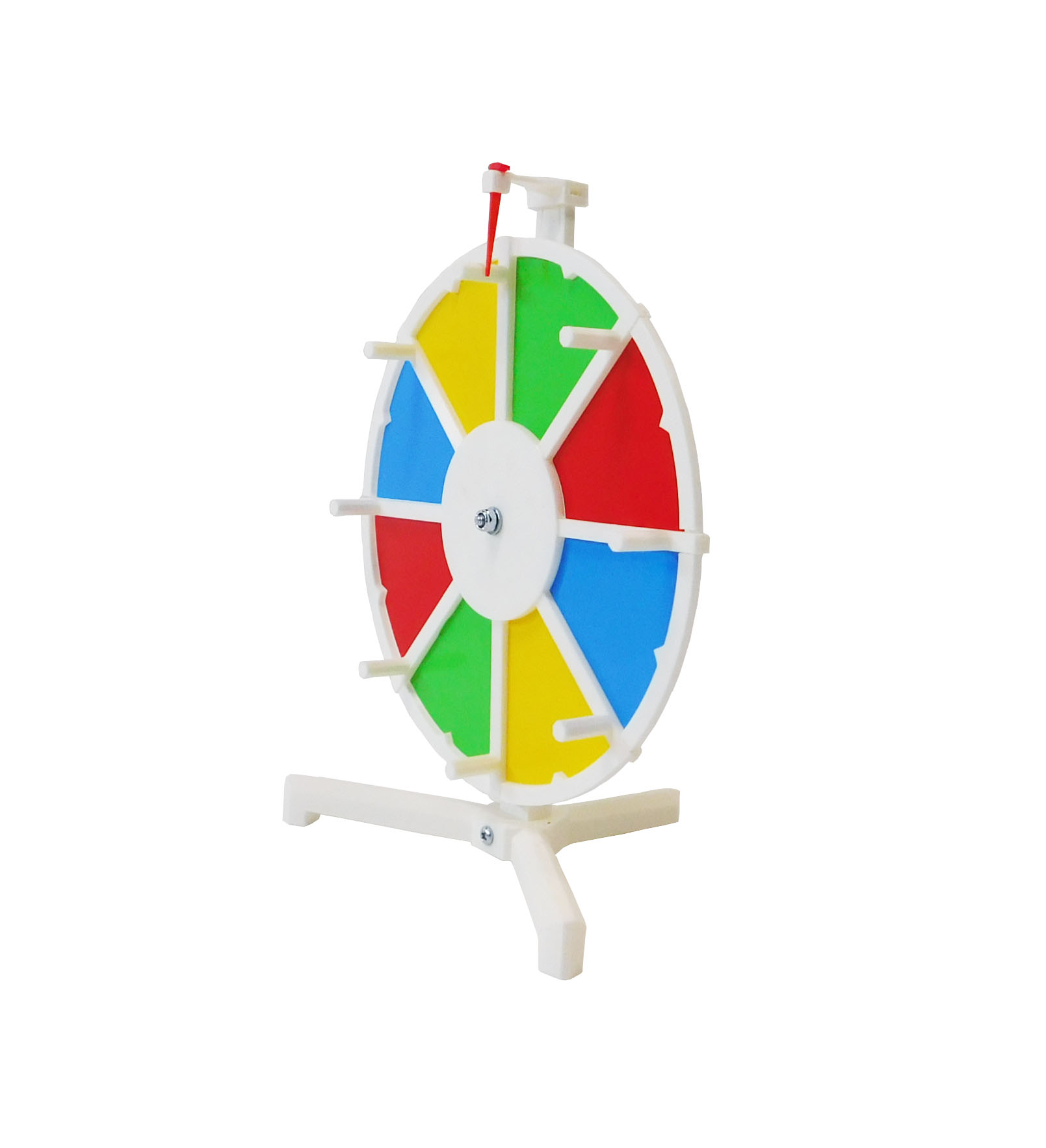 8 Inch Dry Erase Prize Wheel With Desktop Stand