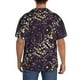 thumbnail image 3 of Fotbe Dice Camisa Estampada de Manga Corta para Hombre, Casual de Verano, Estilo Playero, Sin Arrugas-Large, 3 of 5