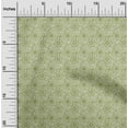 thumbnail image 2 of oneOone Viscose Jersey Olive Green Fabric Asian Paisley Quilting Supplies Print Sewing Fabric By The Yard 60 Inch Wide, 2 of 4
