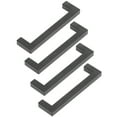 thumbnail image 3 of Manijas cuadradas para gabinetes, 4 juegos de manijas para gabinetes, manijas para armarios de acero inoxidable, tiradores para gabinetes de cocina, ingeniería de precisión, 3 of 8