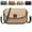 Khaki, variant on Peshoriadm New Shoulder Crossbody Bag, Tojoyride Crossbody Bag, Solid Square Fashionable Shoulder Purses for Women,