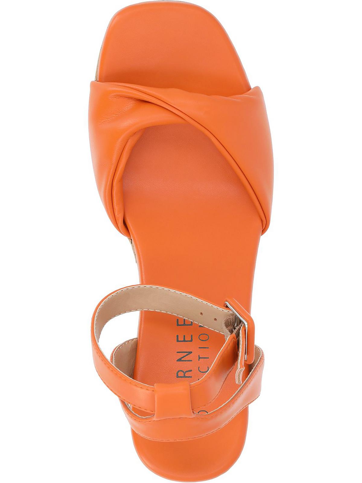 Journee Collection Womens Eianna Tru Comfort Foam Ankle Strap Platform Sandals