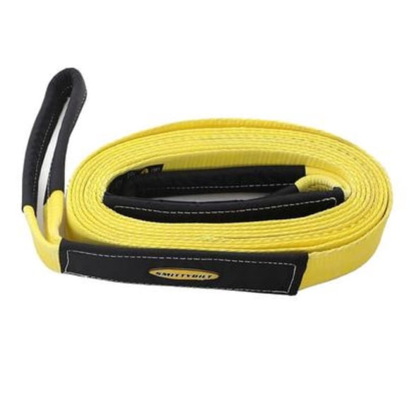 Tow Strap | Yellow | 20,000 Pounds Rating | 2 Inch by 20 Feet
