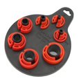 thumbnail image 1 of Air Conditioner Fuel Line Quick Disconnect Tool, Wear Resistant 1/4-7/8in AC Fuel Lines Transmission Parts Durable High Efficiency  For Auto Maintenance, 1 of 8