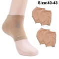thumbnail image 1 of 2 pares de calcetines hidratantes, calcetines de gel/hidratantes para talones secos y agrietados, calcetines de Spa de Gel ventilados para curar y tratar la sequedad, 1 of 5