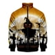 thumbnail image 4 of Chaqueta con estampado 3D de calabaza de Halloween para hombres y niños, camisetas de manga larga con personalidad, chaquetas de calle de gran tamaño con cremallera, abrigo, ropa, 4 of 5