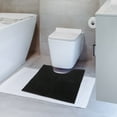 thumbnail image 4 of RENACLIPY 6pcs U-Shaped Toilet Mats Rubber Felt Absorbent For Elderly Members And Parents, 4 of 6