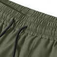 thumbnail image 5 of Guluxicc Gym Pants for Men Elastic Waist Drawstring Running Trousers with Pockets Classic Fit Athletic Pants, 5 of 9