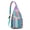 Greenish-blue, variant on Vintage Boho Sling Backpack – Retro Tribal Ethnic Crossbody Bag, Artistic Geometric Hiking Shoulder Bag for Women & Men, Rustic Floral Travel Daypack