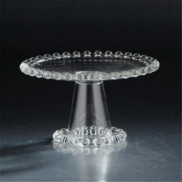 Assiette en Verre 5 x 8.5 Po, Transparente