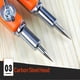 thumbnail image 5 of 1Pc Carpenter Precision Pencil Compasses Diameter Adjustable Dividers Woodworking Compass Max Radiu, 5 of 5