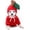 Red, variant on TECHMILY Pet Clothes Dog Hoodies Warm Sweatshirt Coat Puppy Autumn Winter Apparel Jumpsuit