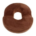 thumbnail image 2 of Cojín de Asiento Tipo Donut, Cojín de Espuma Viscoelástica para El Coxis para Hemorroides, Próstata, Embarazo, Posquirúrgico - café Macarena Cojín de asiento de donut, 2 of 7