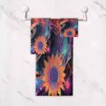thumbnail image 5 of 3 Piece Bath Towels Set Bath Towel, Hand Towel and Face Towel for Bathroom, Gym, Hotel Fox Skull, 5 of 8