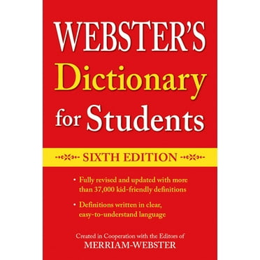 Webster's Dictionary for Students, Sixth Edition, (Paperback)