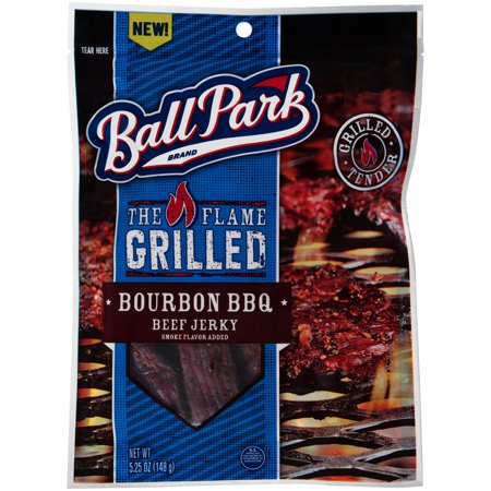 UPC 054500191812 product image for Ball Park Bourbon BBQ Beef Jerky, 5.25 oz | upcitemdb.com