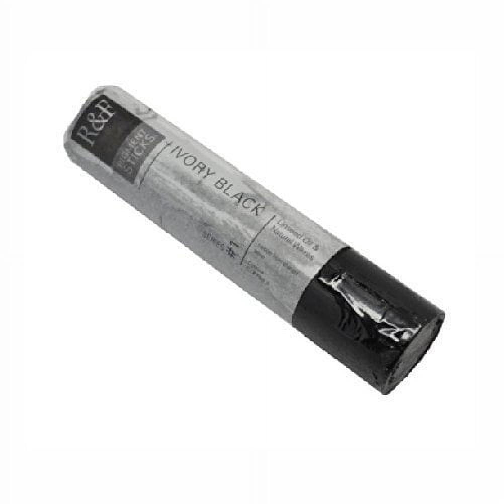 R&F Handmade Paints Pigment Stick, 188ml, Ivory Black