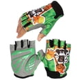 thumbnail image 6 of Cheers.US Girls Boys Non-Slip Cycling Gloves Shock-Absorbing Bicycle Scooter Bicycle Riding Fingerless Gloves Children Kids Breathable Sports Gloves for Bike Skateboard Roller Skating Biking Climbing, 6 of 7