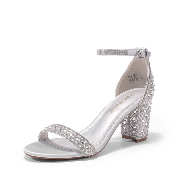 DREAM PAIRS Sandalias de Tacón Grueso para Mujer