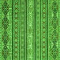 thumbnail image 1 of Ahgly Company Indoor Square Oriental Green Modern Area Rugs, 3' Square, 1 of 4