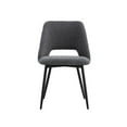 thumbnail image 3 of Bella Boucle Dining Chairs (Set of 2) Black, 3 of 4