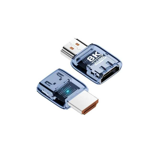 Hdmi to Hdmi Adapter 8k, Uhd2.1 Abs Model Supports 8k High-Definition Video Transmission, for HDTV, Monitor, Projector, Gaming Console