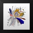 thumbnail image 2 of Bolokofsky, Ronald 12x12 Black Modern Framed Museum Art Print Titled - Interstellar IV, 2 of 5