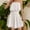 White, variant on USSUMA Womens Summer Dresses Women'S Casual Dresses Sleeveless Camisole Printed Maxi Dress Leisure Skirt Loose Skirt Work Up to 65% off Green Dress Size-M