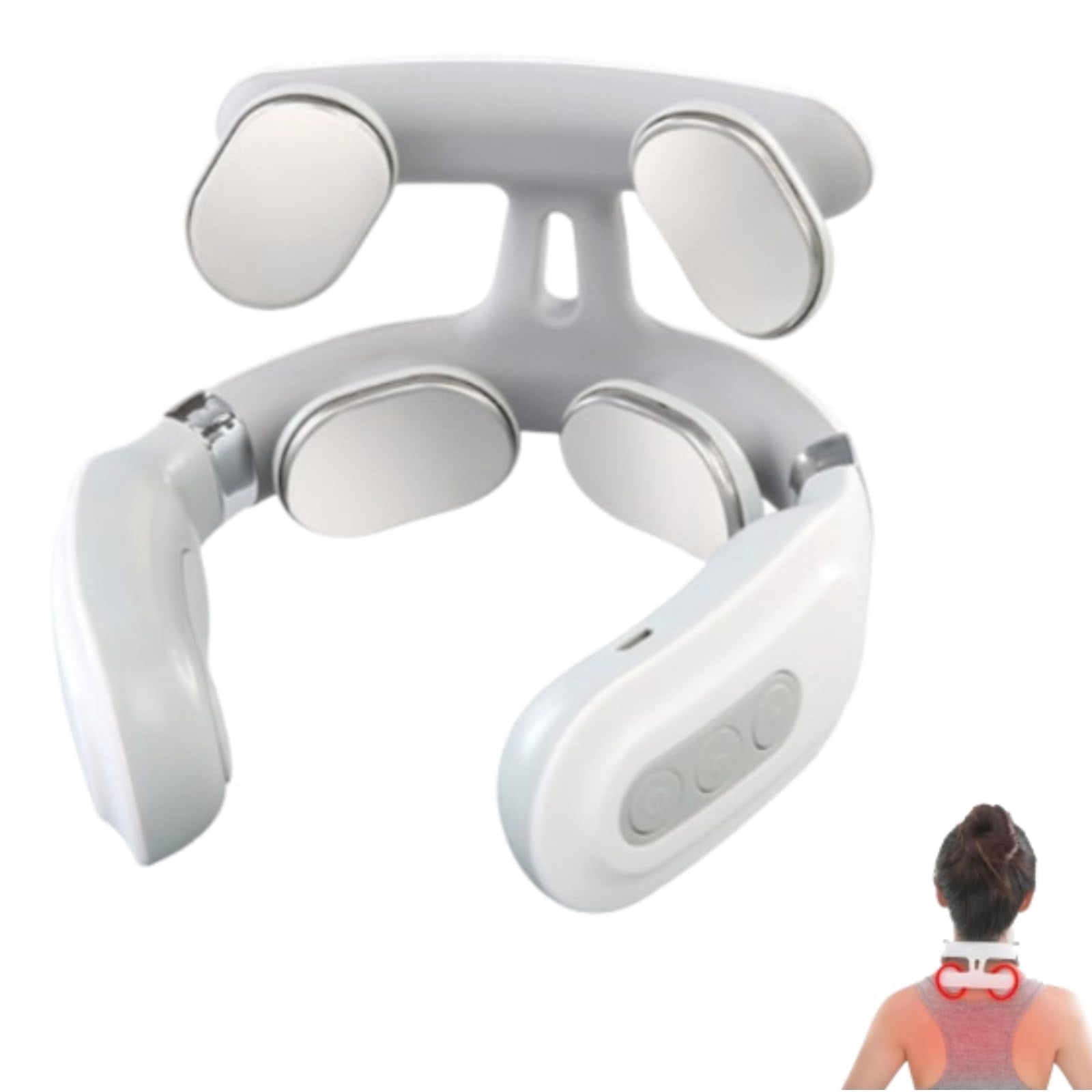 Neck Device Original - New & Improved 2026 Version, Muscle Recovery, Portable, Quiet