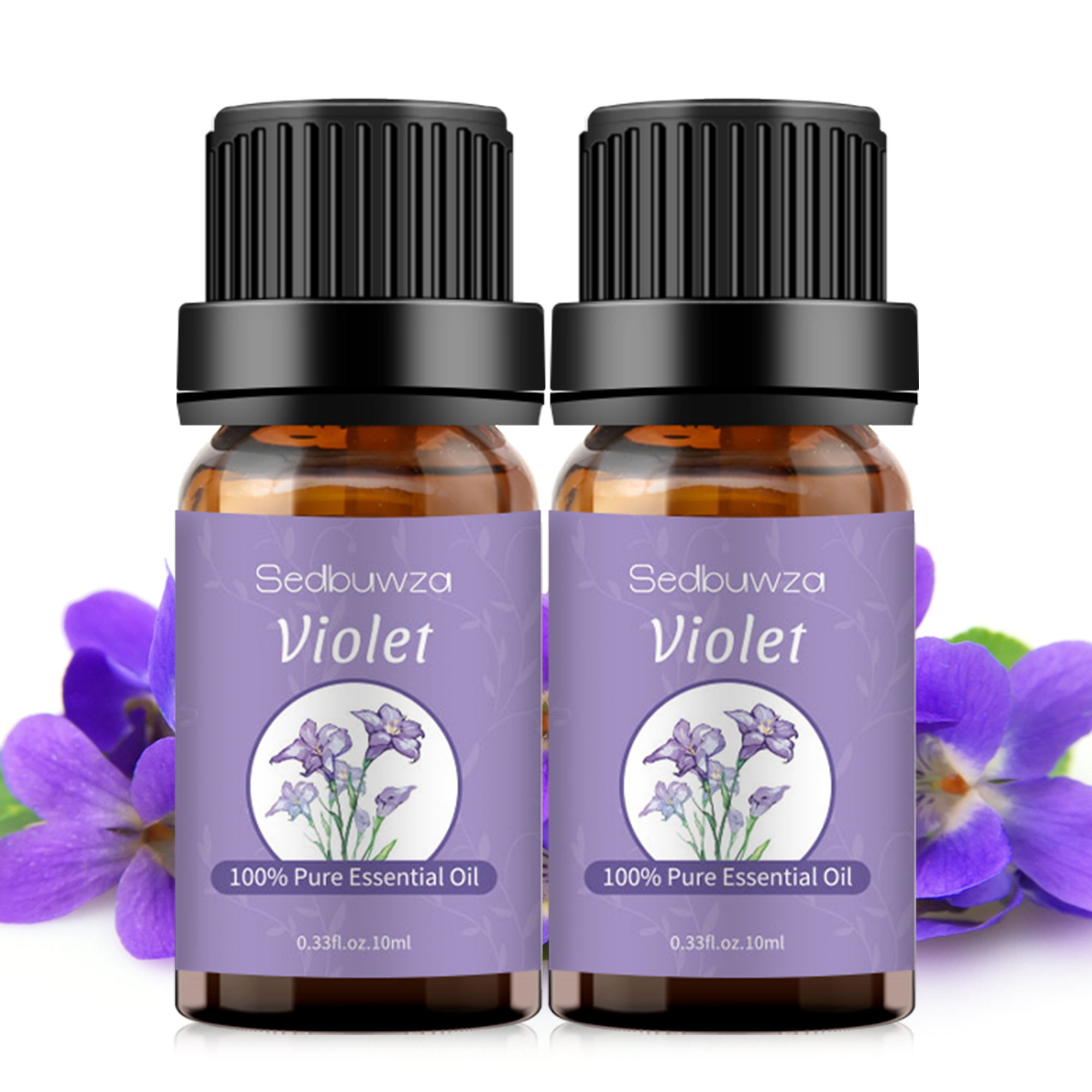 Sedbuwza Violet Essential Oil 100% Pure, Undiluted, Natural, Aromatherapy  10ml
