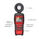 thumbnail image 5 of Speravity Medidor de luz Botón de cubierta de polvo Iluminómetro digital portátil Medidores de prueba antideslizantes Detección Electricista Medidores de medidas dimensionales rojo 1, 5 of 6