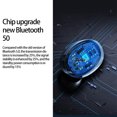 thumbnail image 2 of Seitruly Auricular IPX7 resistente al agua compatible con Bluetooth con estuche de carga para correr deportes reducción de ruido auriculares Cables de audio/vídeo Azul, 2 of 6