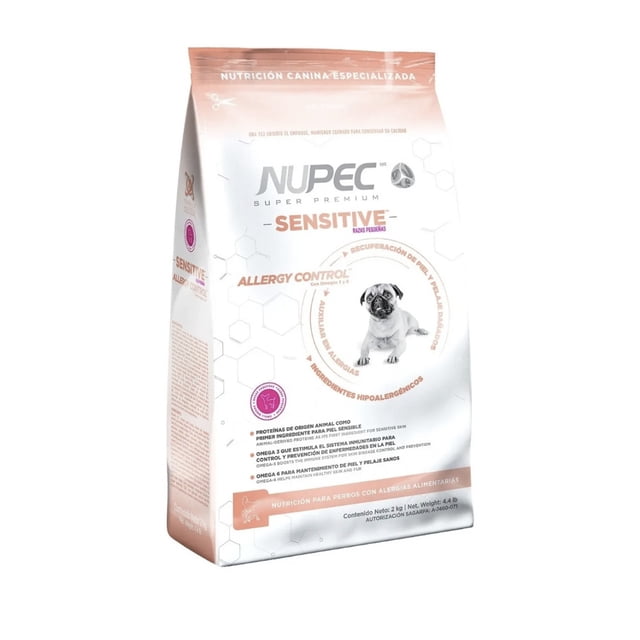 Croquetas Nupec Sensitive Razas Pequeñas 2 Kg