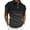 Black, variant on Ierhent Men's Knit Polo Shirts Short Sleeve Striped Polo Shirt Fashion Casual Golf Shirts(Blue,XL)