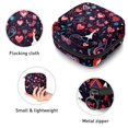 thumbnail image 3 of Valentine's Day Period Purse Storage Bag Scented Sanitary Napkin Disposal Bags Pouch Bag with Zipper, 3 of 6