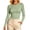 h781_Mint Green, variant on Zormilly Long Sleeve Shirts for Women Fall Crew Neck Slim Fitted Basic Tees Stretch Soft Casual Blouses, XS-2XL