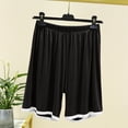 thumbnail image 7 of Idoravan Women Sets Clothing Casual Womens Lounge Sets Shorts Ladies Fashion Shorts Two Piece Solid Color Short Sleeve Casual Suit, 7 of 7