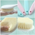 thumbnail image 4 of 1 Bath Brush Shower Brush With Soft and Stiff Bristles Bath Long Handle Back Scrubber Body Exfoliator for Wet or Dry Brushing Bathroom Products, 4 of 7