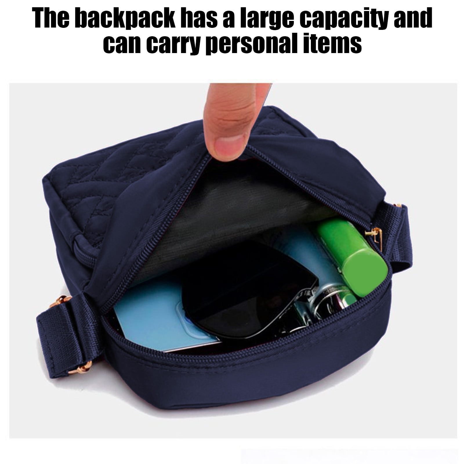 LEHOZIHEQ Nylon Crossbody Bags, Purses for Women, Handbags Women's Casual Messenger Bag Waterproof Crossbody Purse