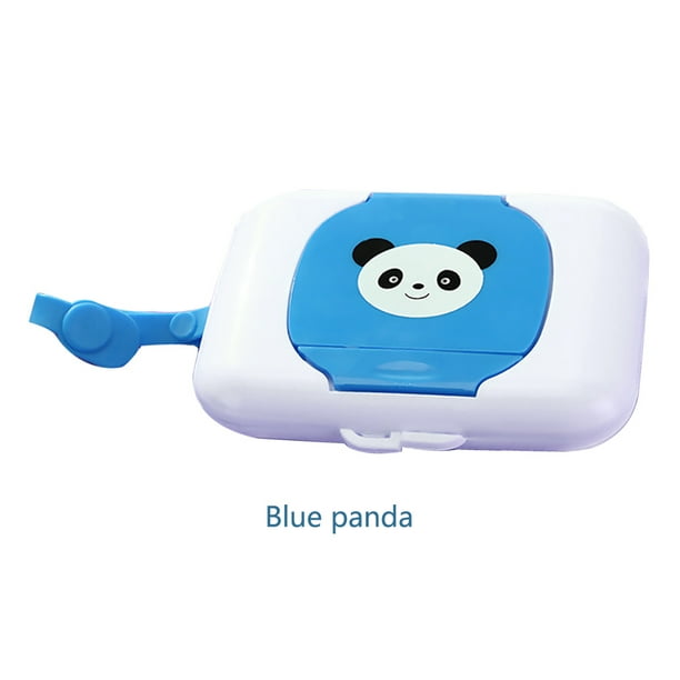 Caja De Pañuelos Húmedos Secos De Dibujos Animados, Contenedor De Toallitas Húmedas Para Bebés, Caja De Pañuelos Húmedos Portátil matsuzay BA000757-02