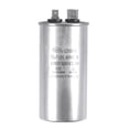 thumbnail image 1 of Capacitor de arranque redondo CBB65 Uxcell 35uF 450V CA con caja de aluminio y terminal, 1 of 5