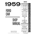 thumbnail image 2 of Detroit Iron OEM 1959 Ford Car Shop Manual, 2 of 2