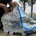 thumbnail image 4 of Emergency Thermal Blanket Waterproof Emergency Thermal Blanket Outdoor Survival Camping Rescue First Aid, 4 of 6