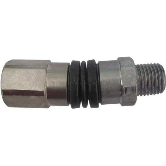 Speedaire Air Gun Elbow Swivel,Steel,2 1/2" L 22YL07