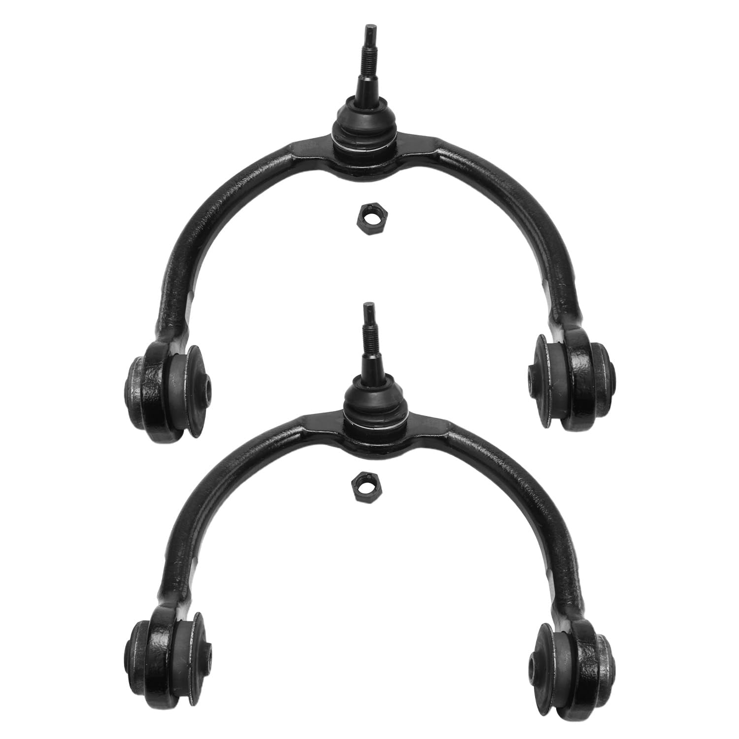 Detroit Axle - Front 12pc Suspension Kit for Jeep Grand Cherokee Commander 2005 2006 2007 2008 2009 2010, Upper Control Arms Lower Ball Joints Sway Bars Tie Rods Boots Replacement