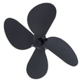 thumbnail image 1 of Fan Blade, Fireplace Fan Blade Black With Screw For Wood Burning Stove For Fireplace 4 Blade,5 Blade, 1 of 8