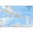 thumbnail image 1 of National Geographic Maps RE01020619 Caribbean Classic Wall Map - Laminated, 1 of 1