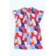 thumbnail image 4 of ABPHQTO Top estampado con cuello alto y volantes en la manga casquillo con volantes rojos para mujer, 4 of 5